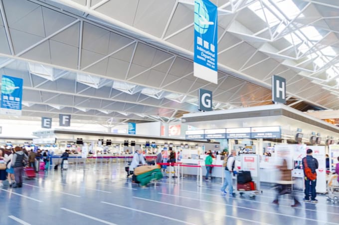 スノーボードは預け荷物（飛行機）