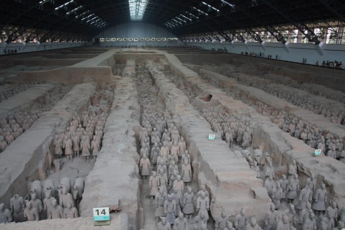 中国 世界遺産 兵馬俑坑