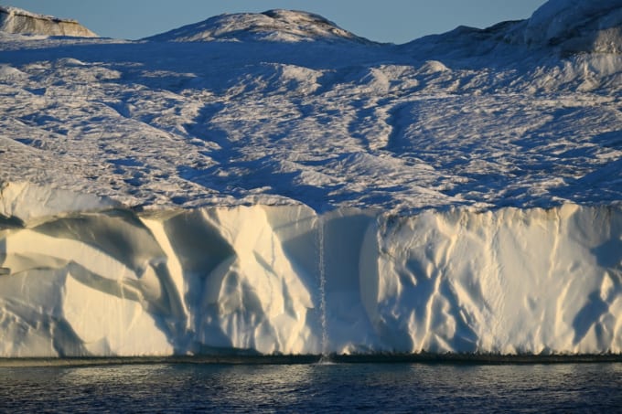 グリーンランド、モリス・ジェスプ岬の風景