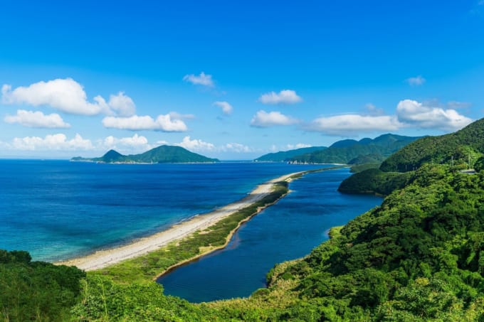 長目の浜（上甑島）