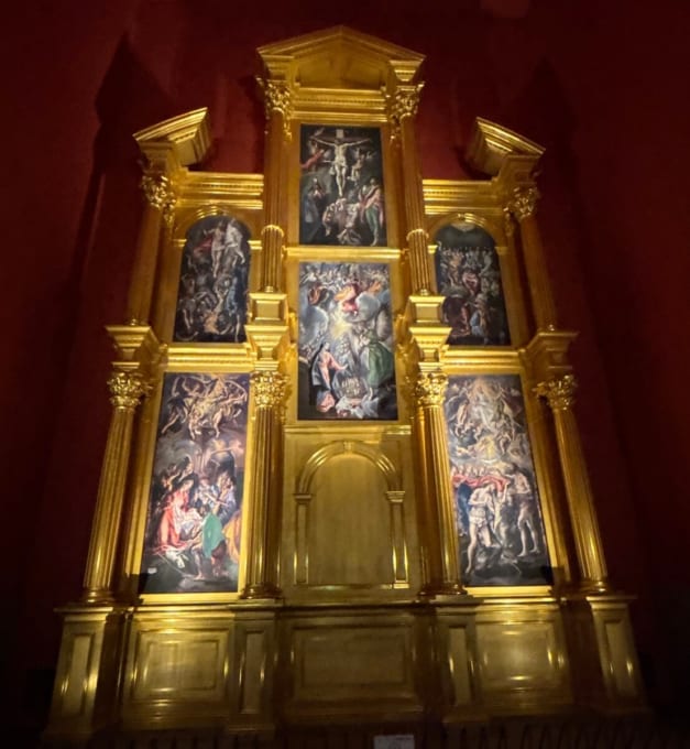 大塚国際美術館　エル・グレコの祭壇衝立