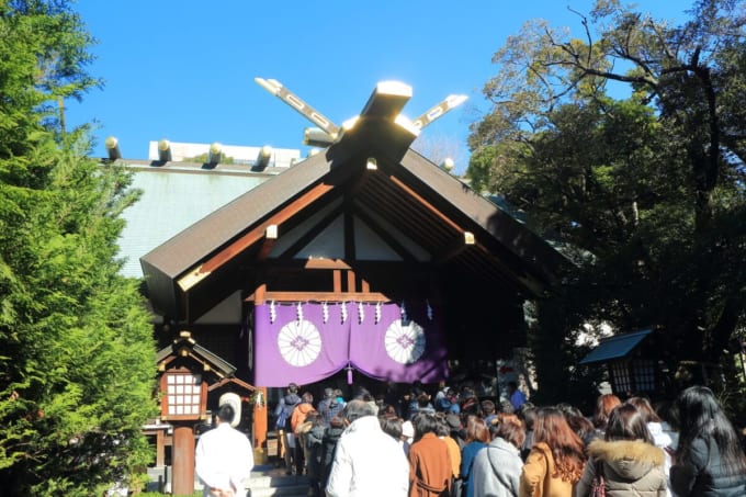 初詣（東京大神宮）
