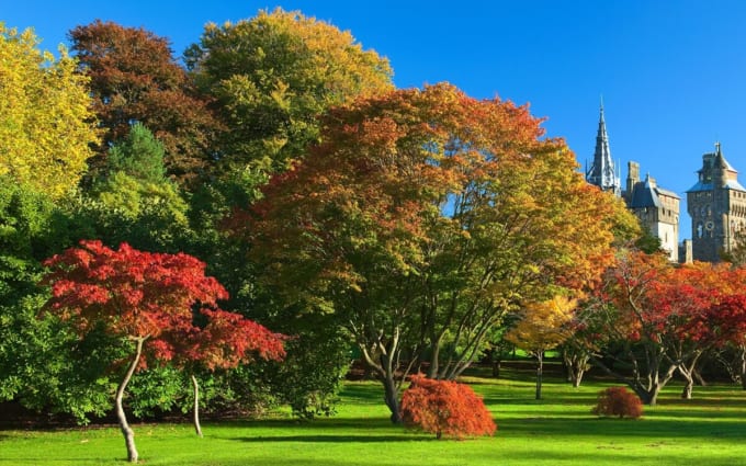 ビュート・パーク（ウェールズ・カーディフ）