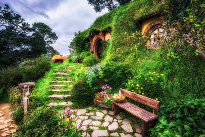 ホビトン村（Hobbiton Movie Set）