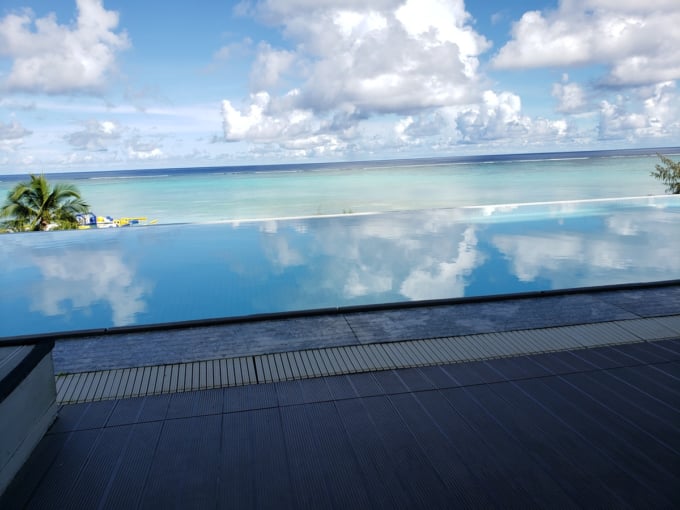 ケンジントンホテルサイパンのインフィニティプール