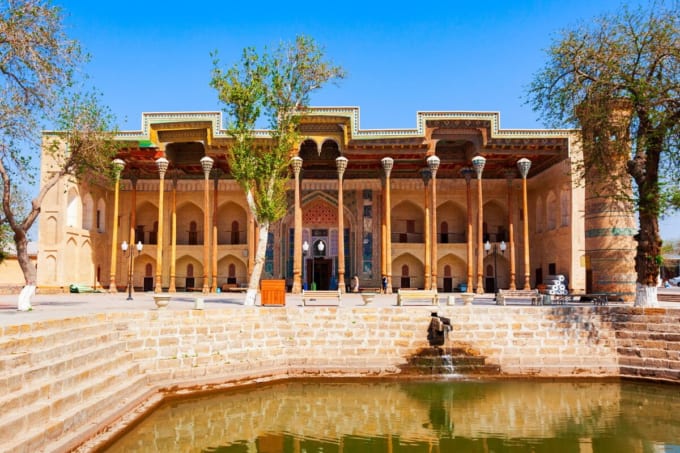 バラ・ハウズ・モスク（ウズベキスタン・ブハラ）