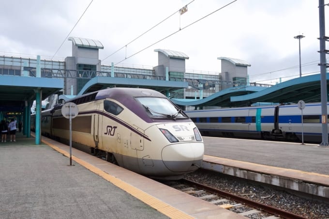 SRT（木浦駅にて）