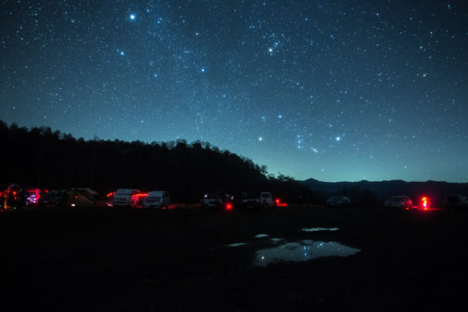 しらびそ高原 満天の星