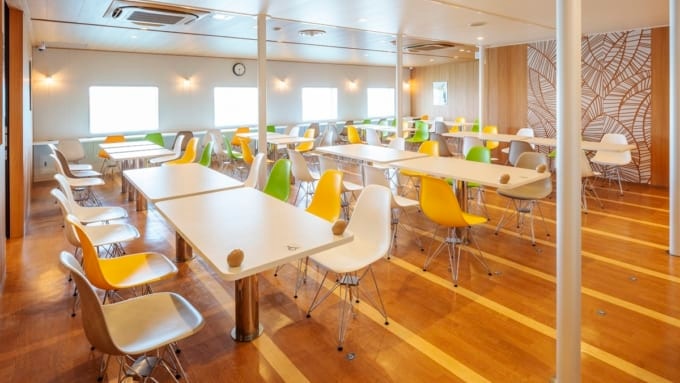 宮崎カーフェリーのレストラン