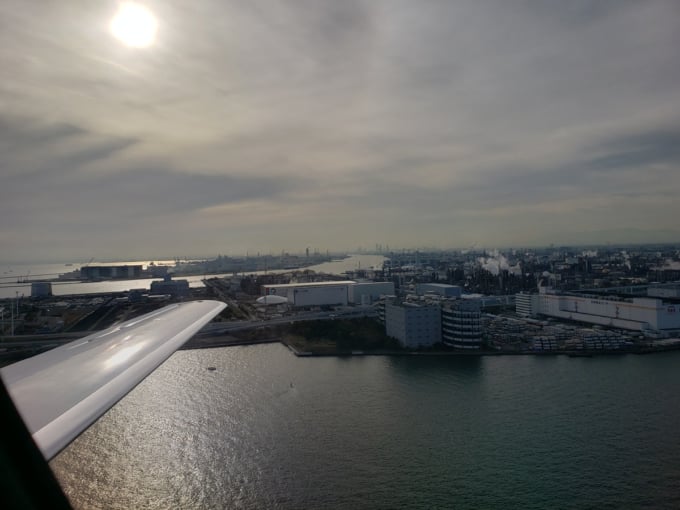 羽田空港へのアプローチ