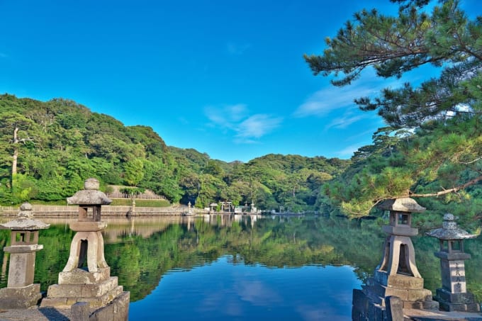 明神池（山口県萩市）