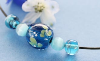 とんぼ玉アクセサリー