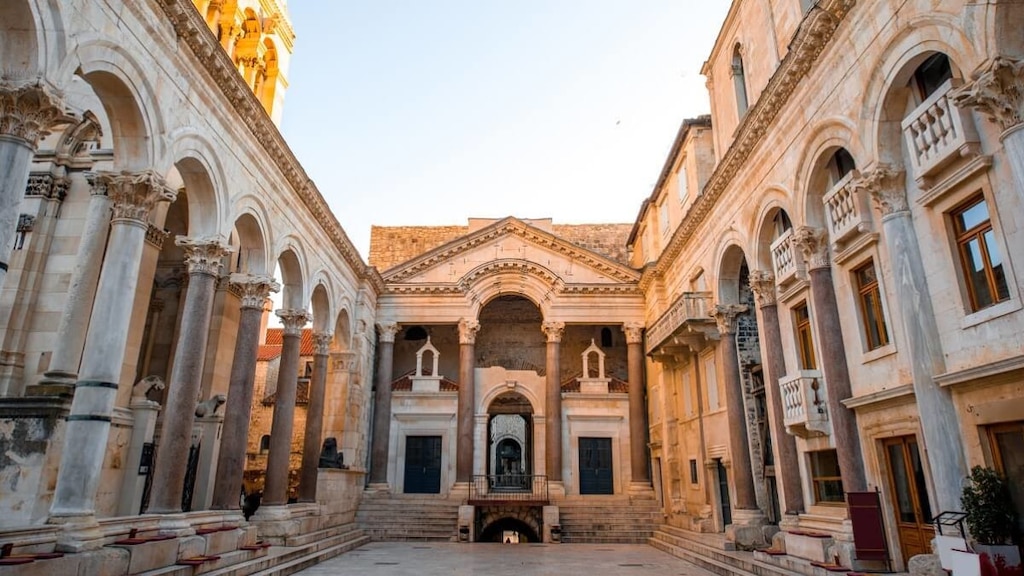 【世界遺産】ディオクレティアヌス宮殿のあるスプリトの歴史的建造物群