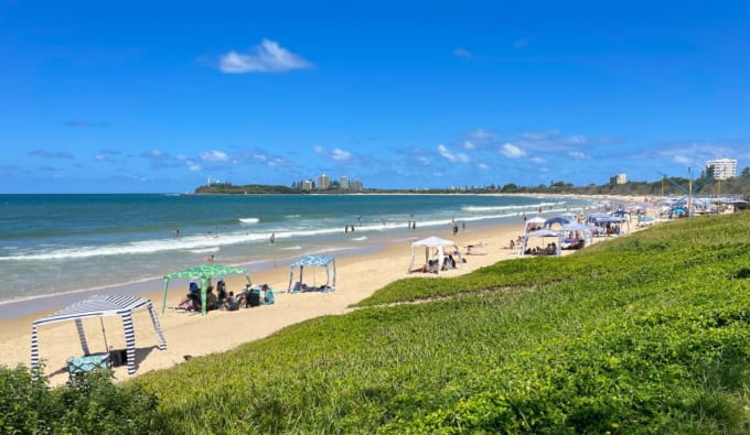 ムールーラバ・ビーチ（オーストラリア・サンシャインコースト）