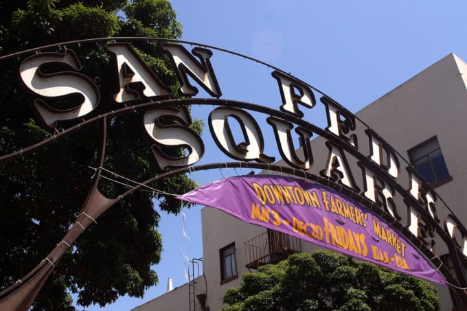 サンペドロ・スクエア・マーケット（サンノゼ）