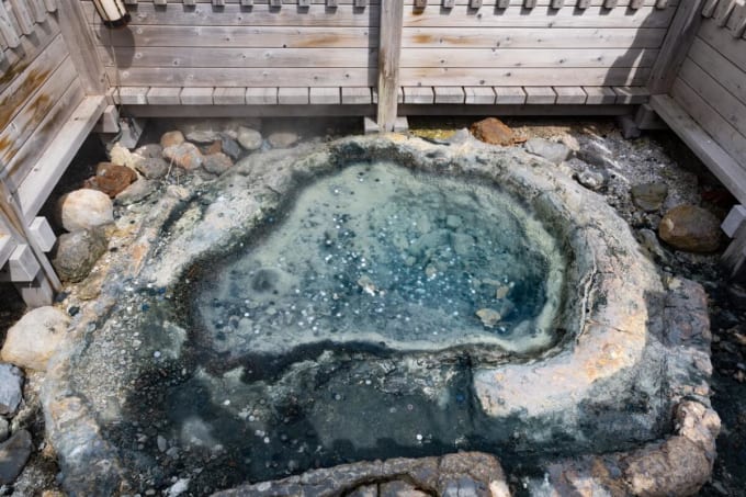 鉄泉池（登別温泉地獄）