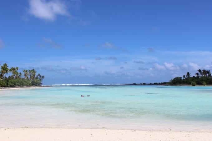 タラワ環礁（キリバス）