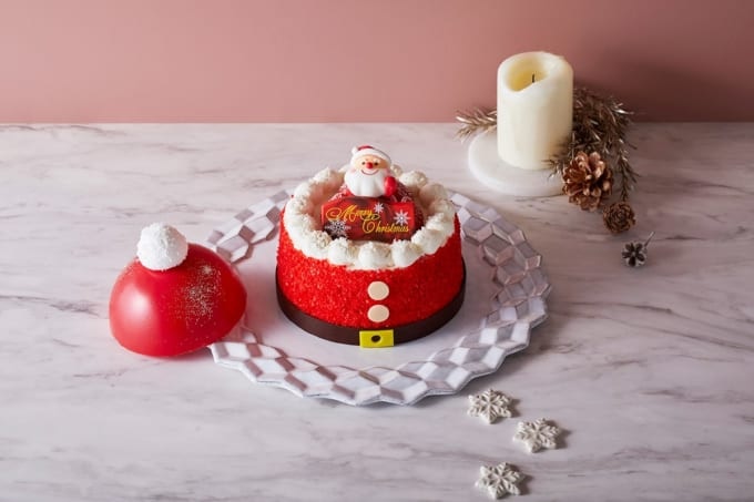 【スイスホテル南海大阪】2024年クリスマスケーキ（サンタクロースショートケーキ）