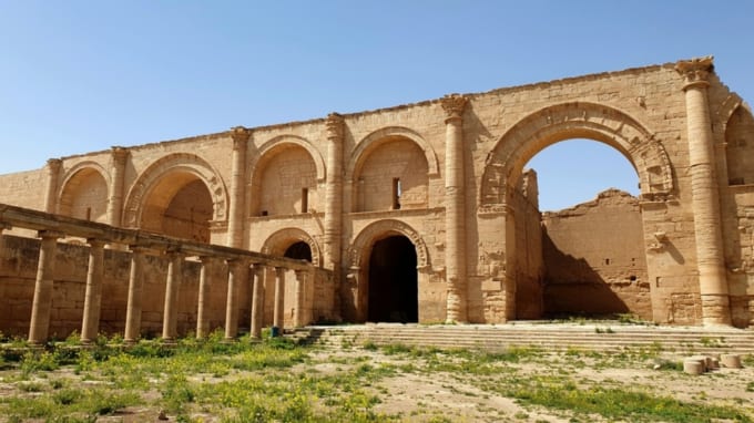 イラク 観光 ハトラ遺跡