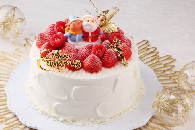 ホテル日航大阪の2024年クリスマスケーキ「クリスマスプレミアムショート」
