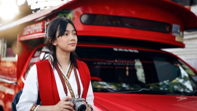 チェンマイの乗り合いバス「ソンテオ」