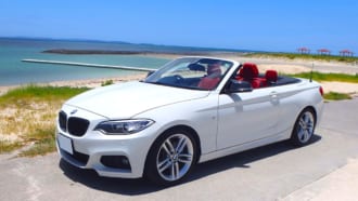 ACSレンタカー 那覇支店　BMW 220iカブリオレ