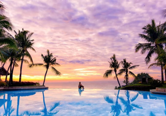 シャングリ・ラ マクタン セブのプール