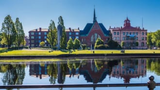 ハルムスタード ニッサン川のほとり