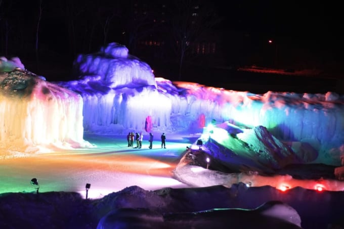 層雲峡温泉 氷瀑まつり