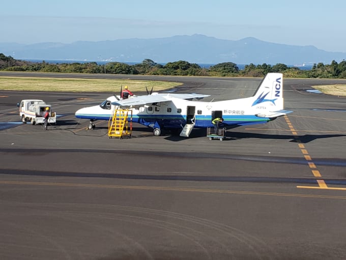 新中央航空の飛行機