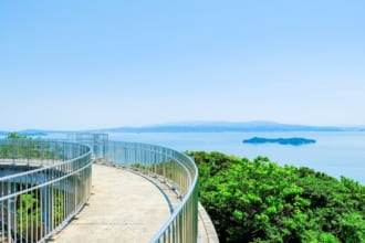 十文字山公園展望台（豊島）