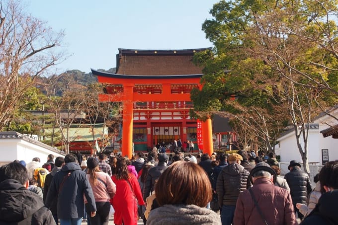 伏見稲荷大社 初詣
