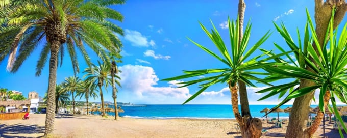 マルゲータビーチ（マラガ）