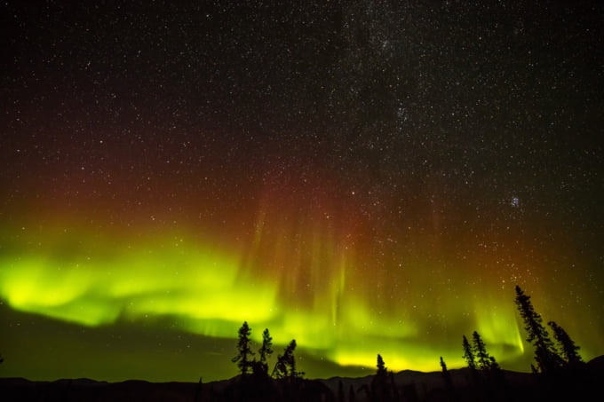 アラスカのオーロラ