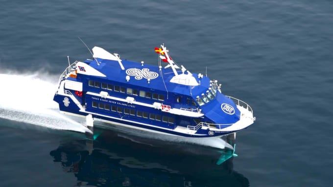 東海汽船　高速ジェット船