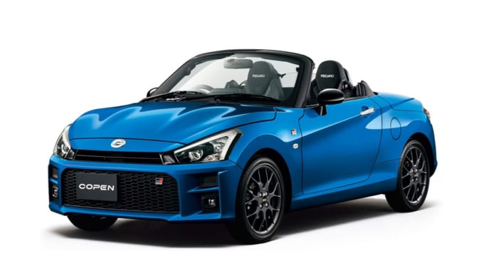 ダイハツレンタカー本店　ダイハツ　コペン　ブルー