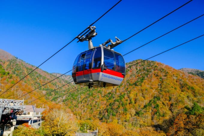 谷川岳ロープウェイ「谷川岳ヨッホ」（群馬県）