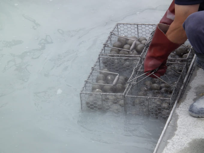 大涌谷名物・黒たまご