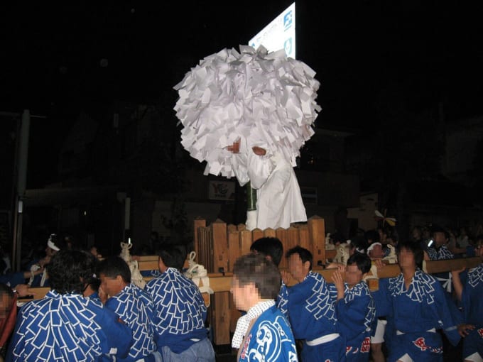 あがた祭「神遷し」