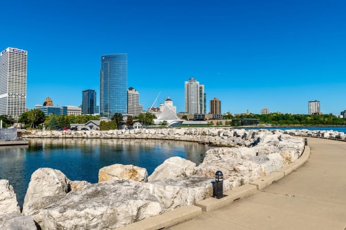 ミルウォーキー レイクフロント（アメリカ・ウィスコンシン州）