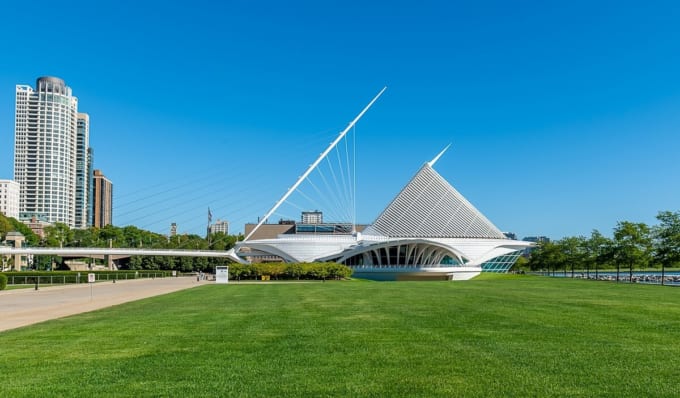 ミルウォーキー美術館（アメリカ・ウィスコンシン州）