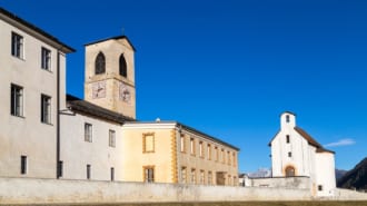 【スイス世界遺産】ミュスタイアのベネディクト会ザンクト・ヨハン修道院