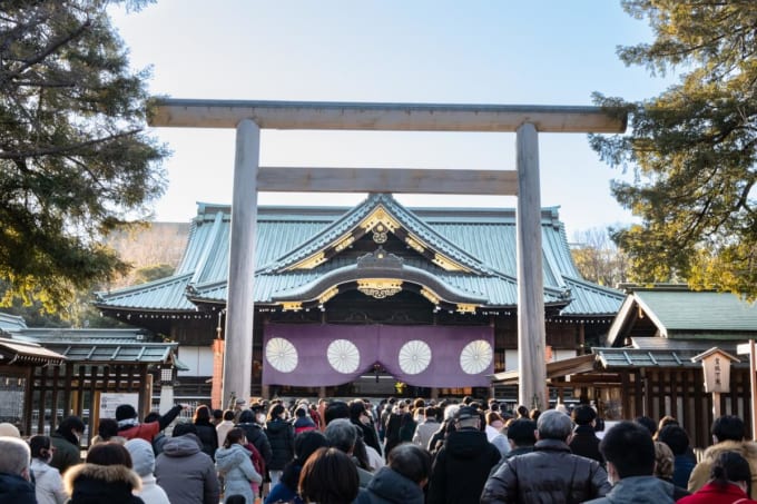靖国神社　初詣（東京）