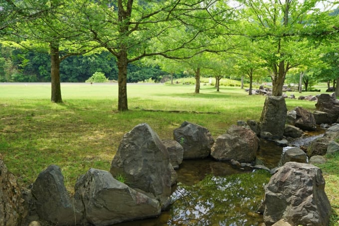 南丹市日吉町　ひよし温泉キャンプ場