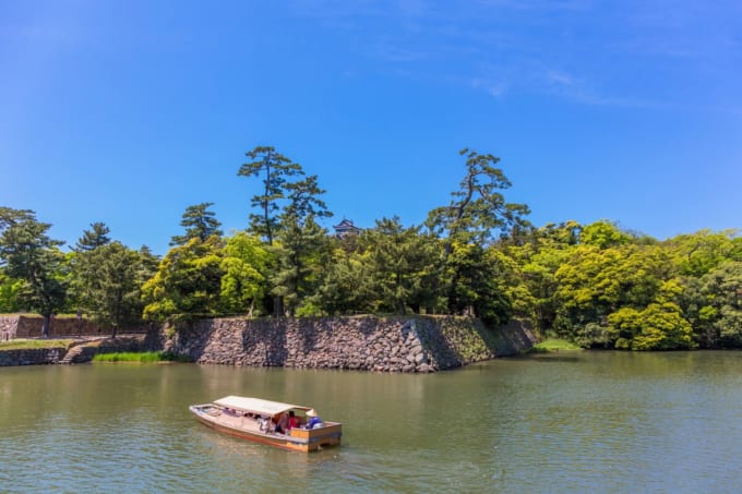 松江城「ぐるっと松江堀川めぐり」（島根県）