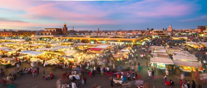 ジャマ・エル・フナ広場（マラケシュ）