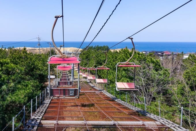 「2. 砂丘センター見晴らしの丘」鳥取砂丘観光リフト