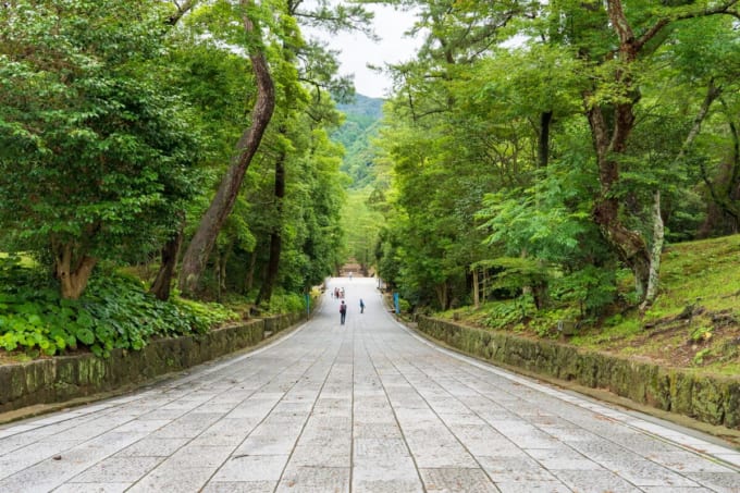 出雲大社　下り参道
