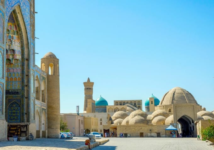 ブハラ歴史地区のタキ（ウズベキスタンの世界遺産）