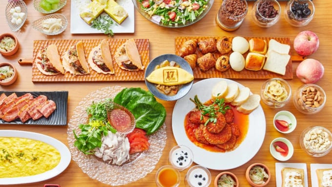 アパホテル＆リゾート〈大阪なんば駅前タワー〉の朝食ビュッフェ